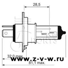  H4 Essential Standart 12V 55/60W